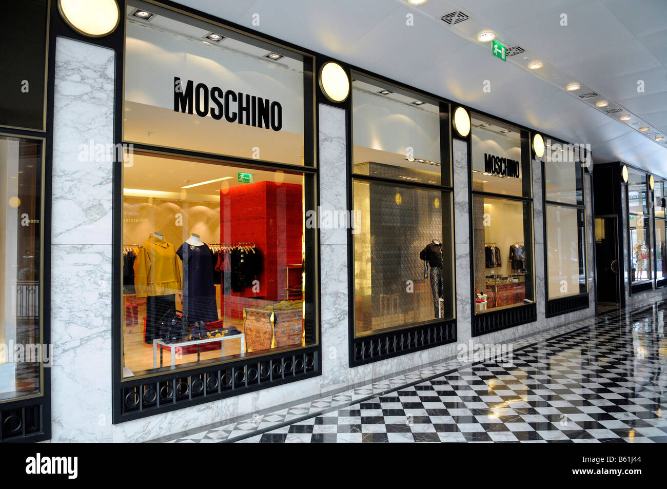 Moschino store, Friedrichstrasse, Berlin Stock Photo - Alamy