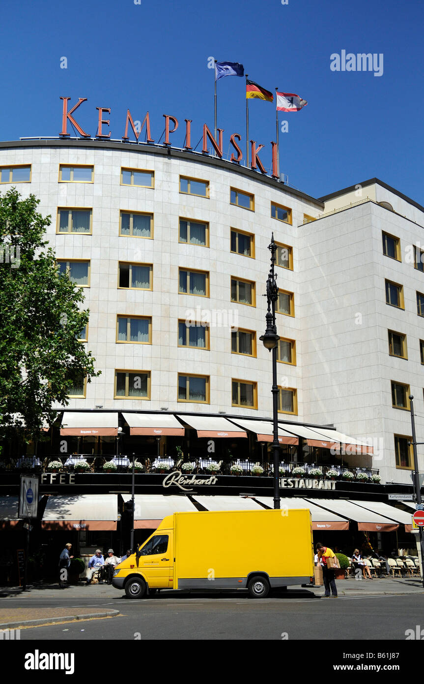 Kempinski Hotel, Kudamm, Berlin Stock Photo