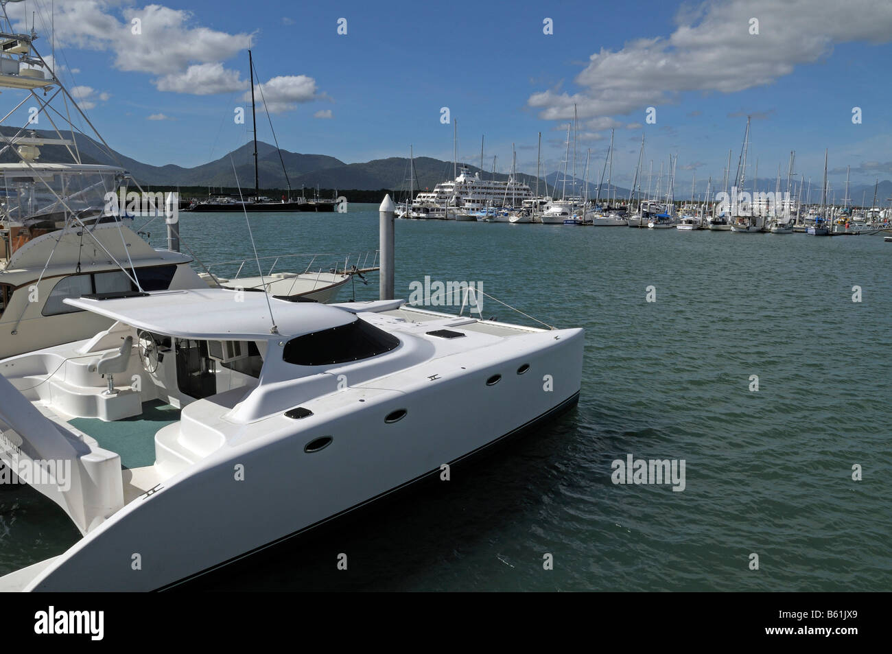 Cairns Marina, Queensland, Australia Stock Photo Alamy