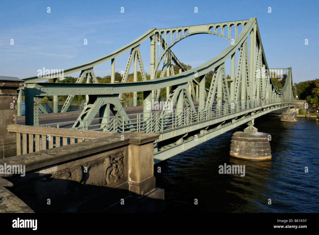 Glienicke Bridge Potsdam Germany High Resolution Stock Photography and