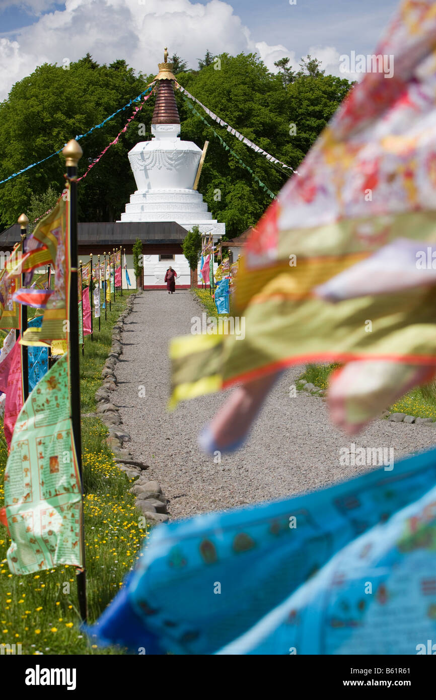 Kagyu Samye Ling Tibetan Buddhist Monastery and retreat, Scotland Stock Photo