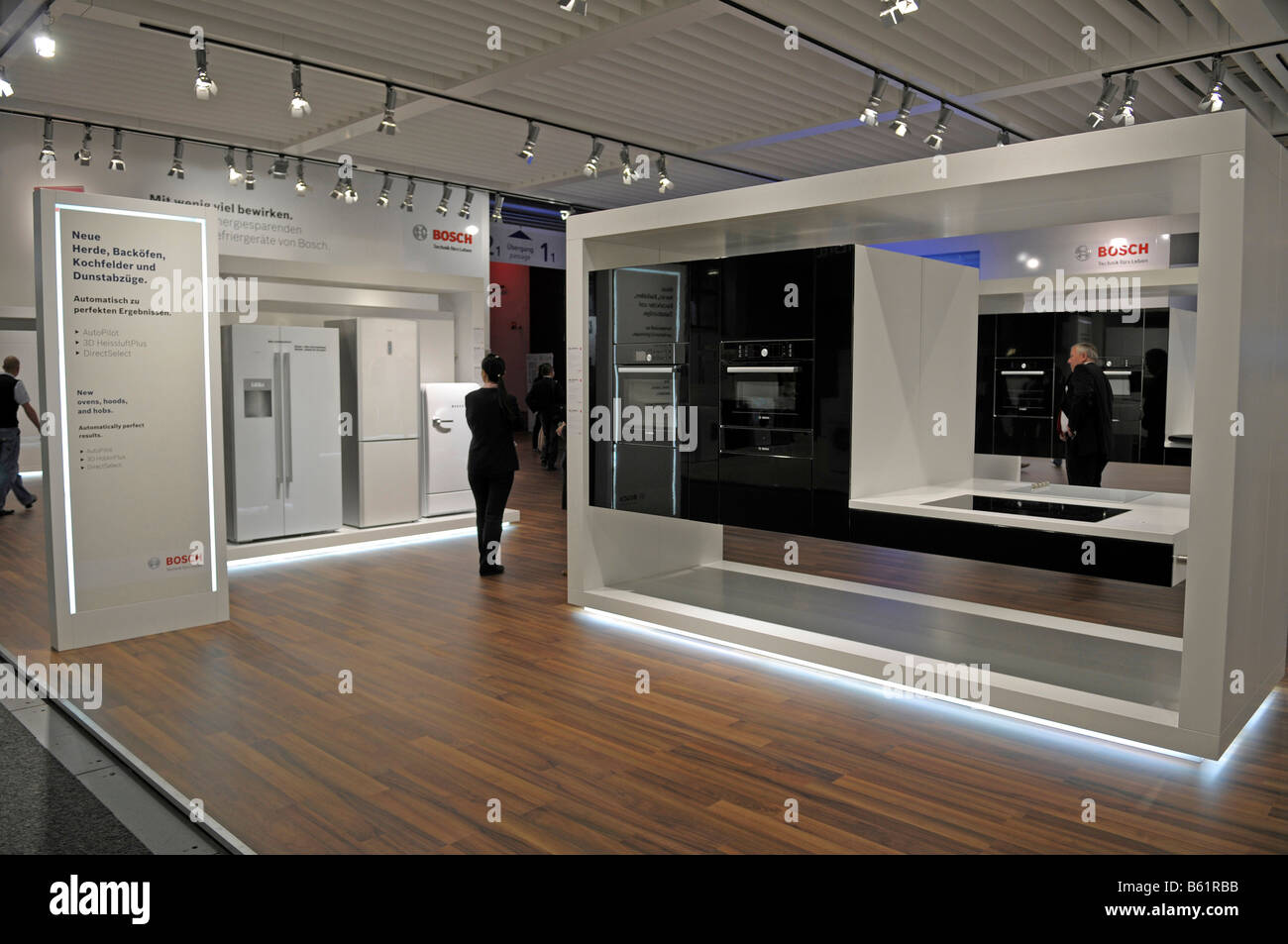 Display of household appliances, for the first time at the International Radio Exhibition IFA