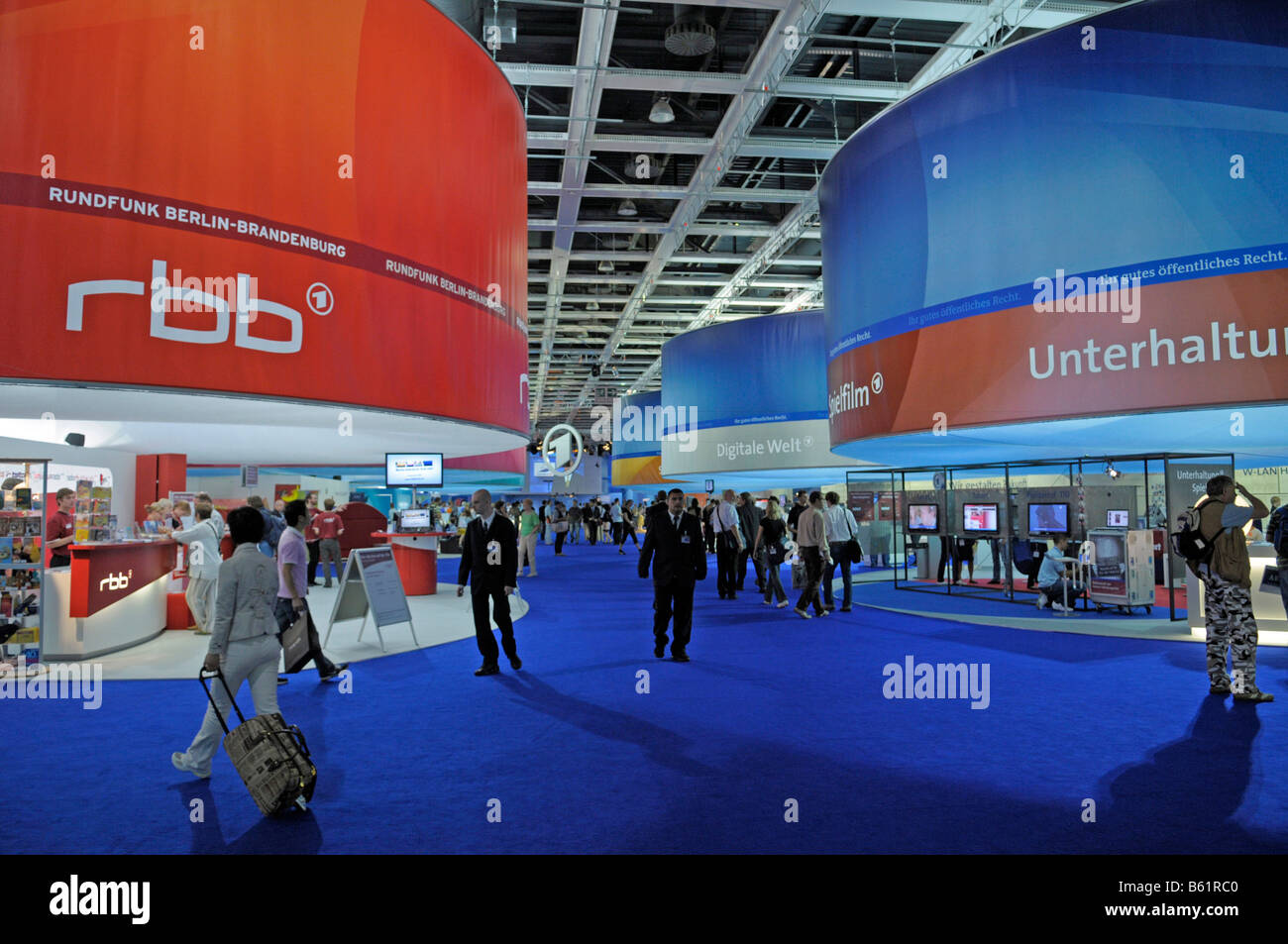 ARD TV channel hall, International Radio Exhibition IFA, Berlin, Germany, Europe Stock Photo