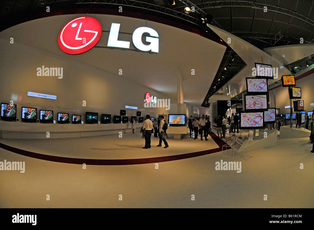 LG hall, International Radio Exhibition IFA, Berlin, Germany, Europe Stock Photo
