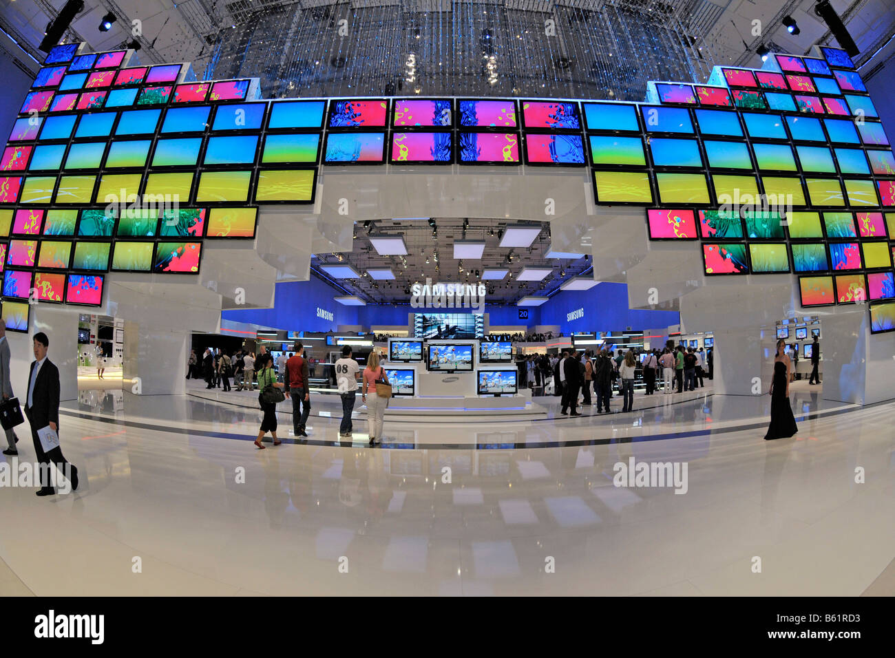 Samsung hall, International Radio Exhibition IFA, Berlin, Germany, Europe Stock Photo