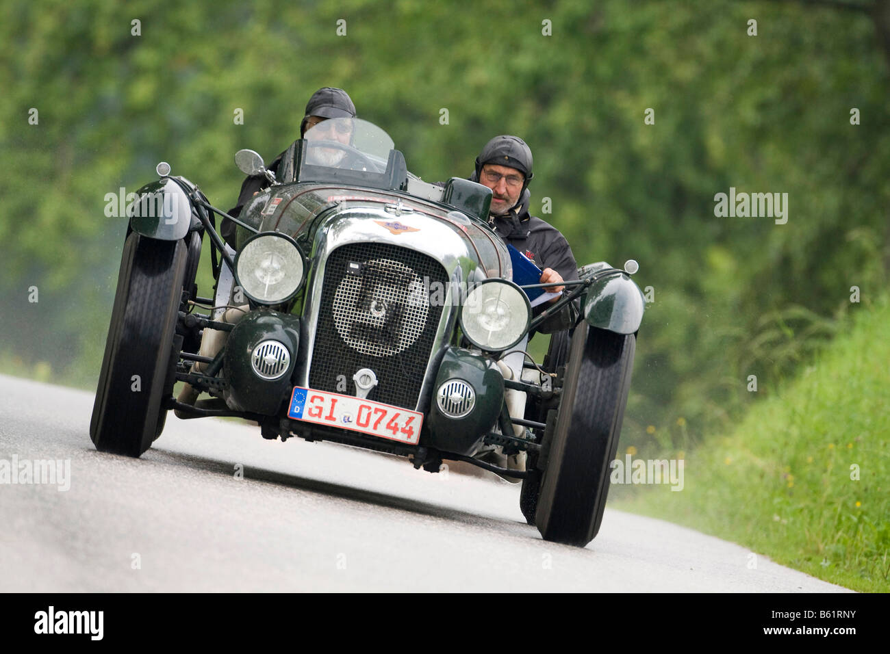 Lagonda V 12 Le Mans, built in 1938, Ennstal Classic 2008, Styria, Austria, Europe Stock Photo