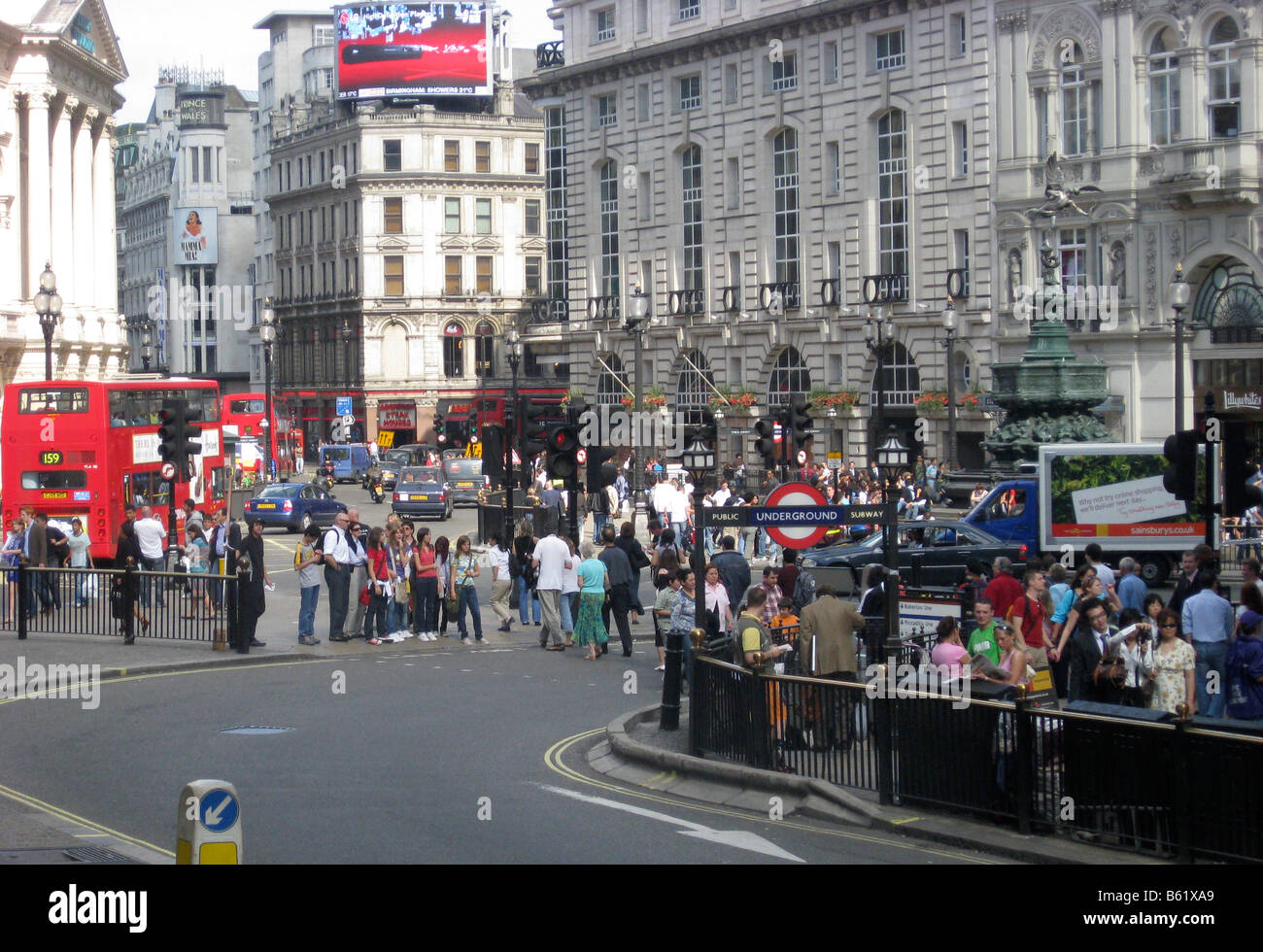 Piccadilly Circus London GB UK Stock Photo