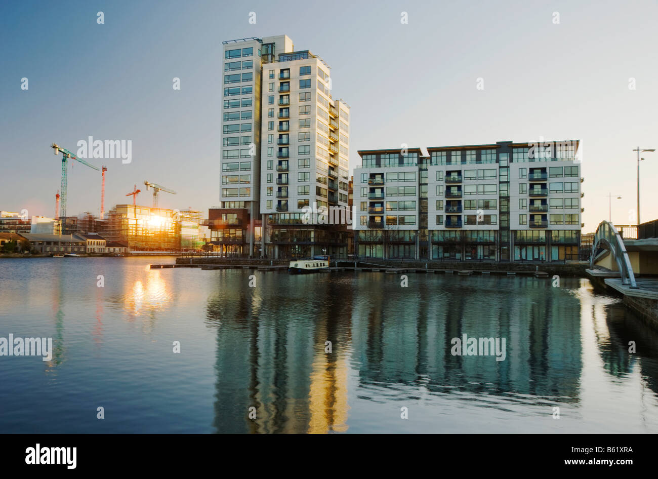 Apartments at Charlotte Quay Dublin Stock Photo Alamy