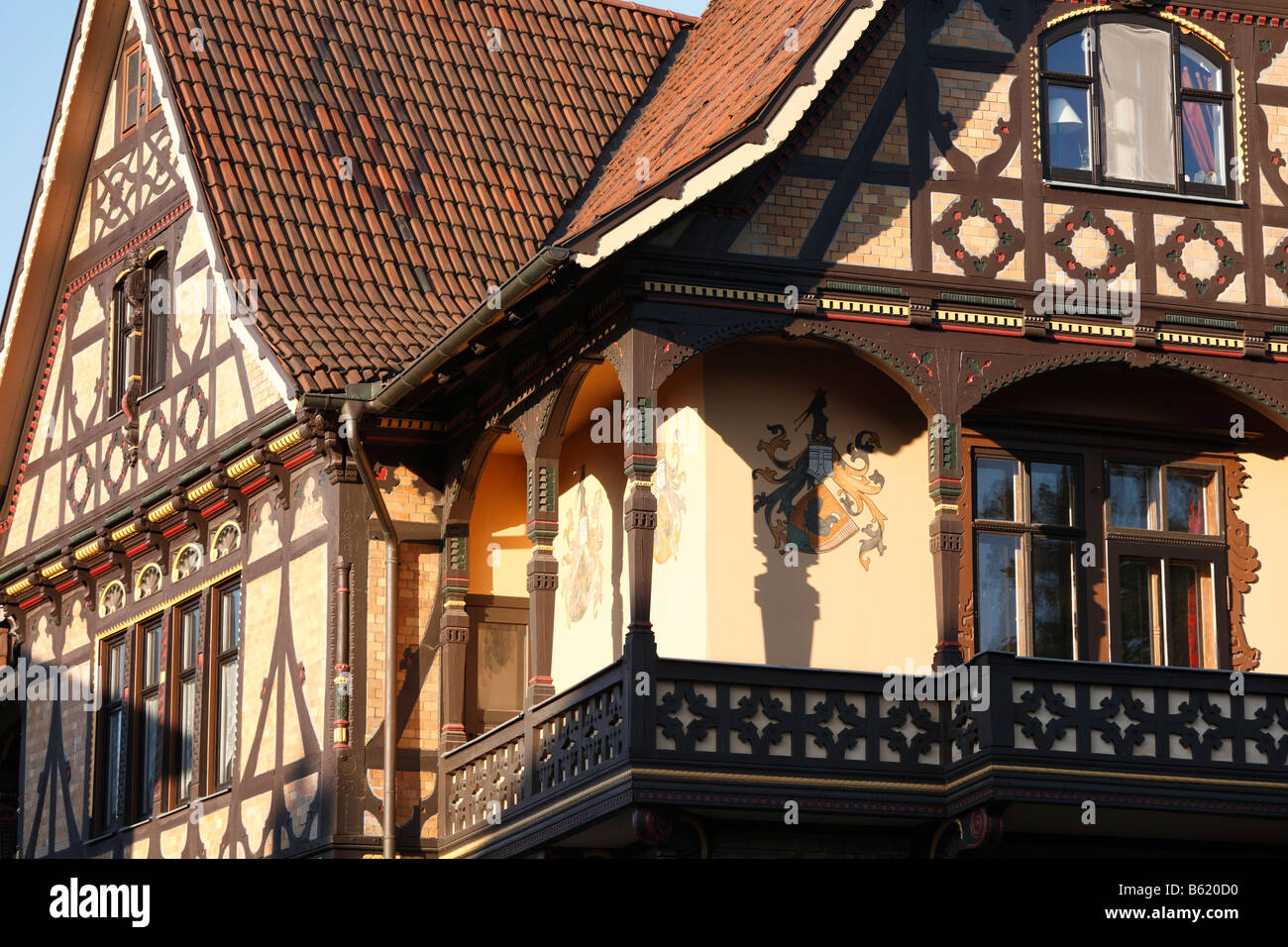 Henneberger Haus, Meiningen, Rhoen, Thuringia, Germany, Europe Stock Photo