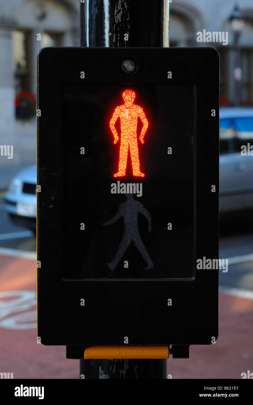 Pedestrian lights, Great Britain, Europe Stock Photo