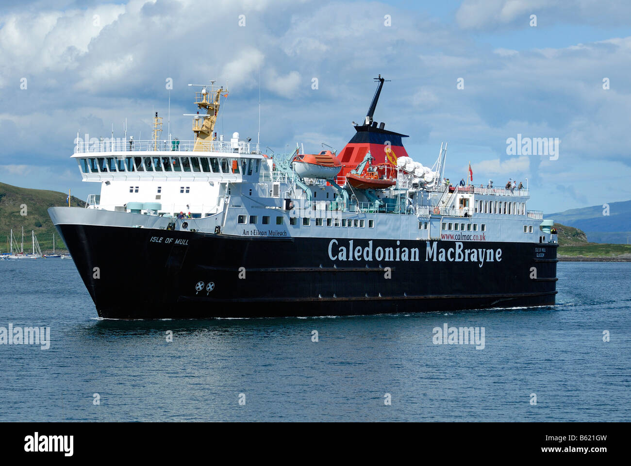 Oban ferry, Isle of Mull, Scotland, Great Britain, Europe Stock Photo