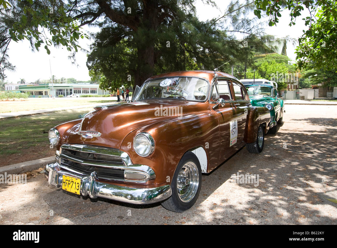 Vintage car, Havana, Cuba, Caribbean Stock Photo - Alamy