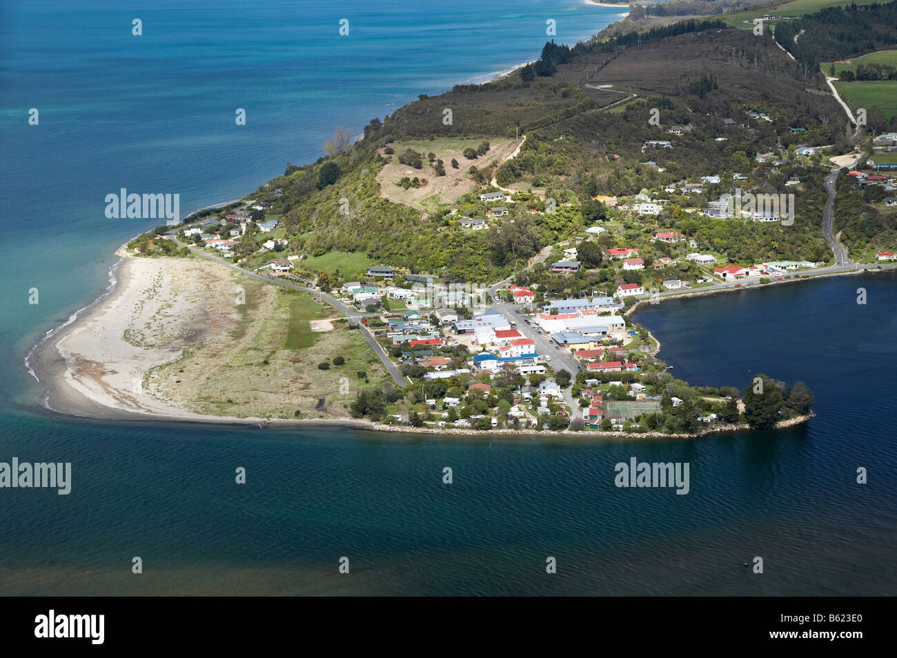 Collingwood and Aorere River Estuary Golden Bay Nelson Region South