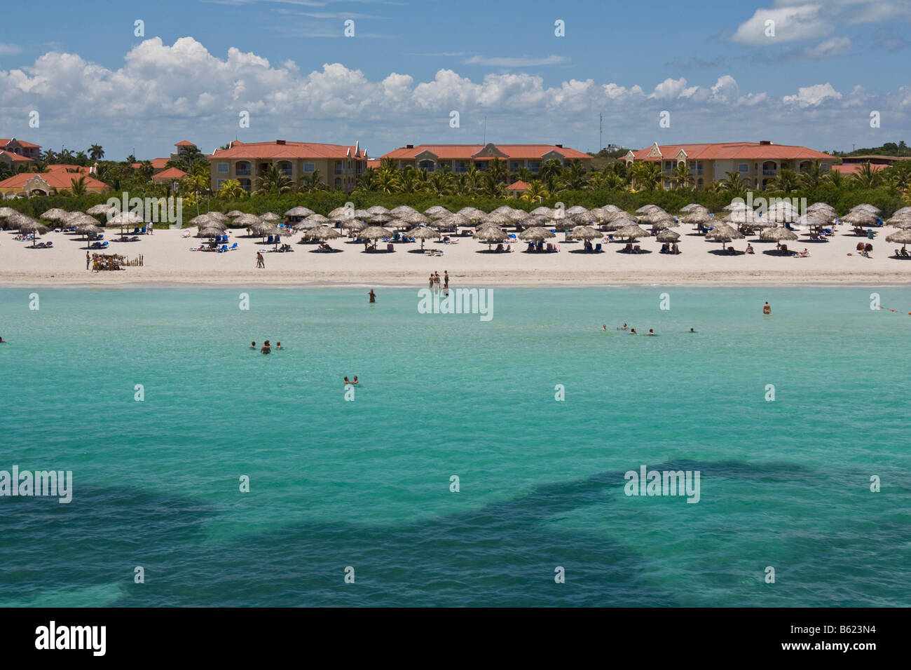 Luxury Hotel on the coast of Varadero, Cuba, Caribbean, Central America, America Stock Photo