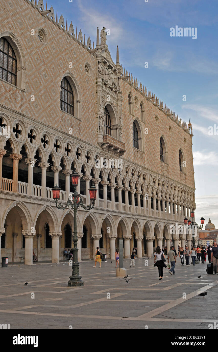 Palazzo Ducale di Venezia Palace, Venice, Italy, Europe Stock Photo