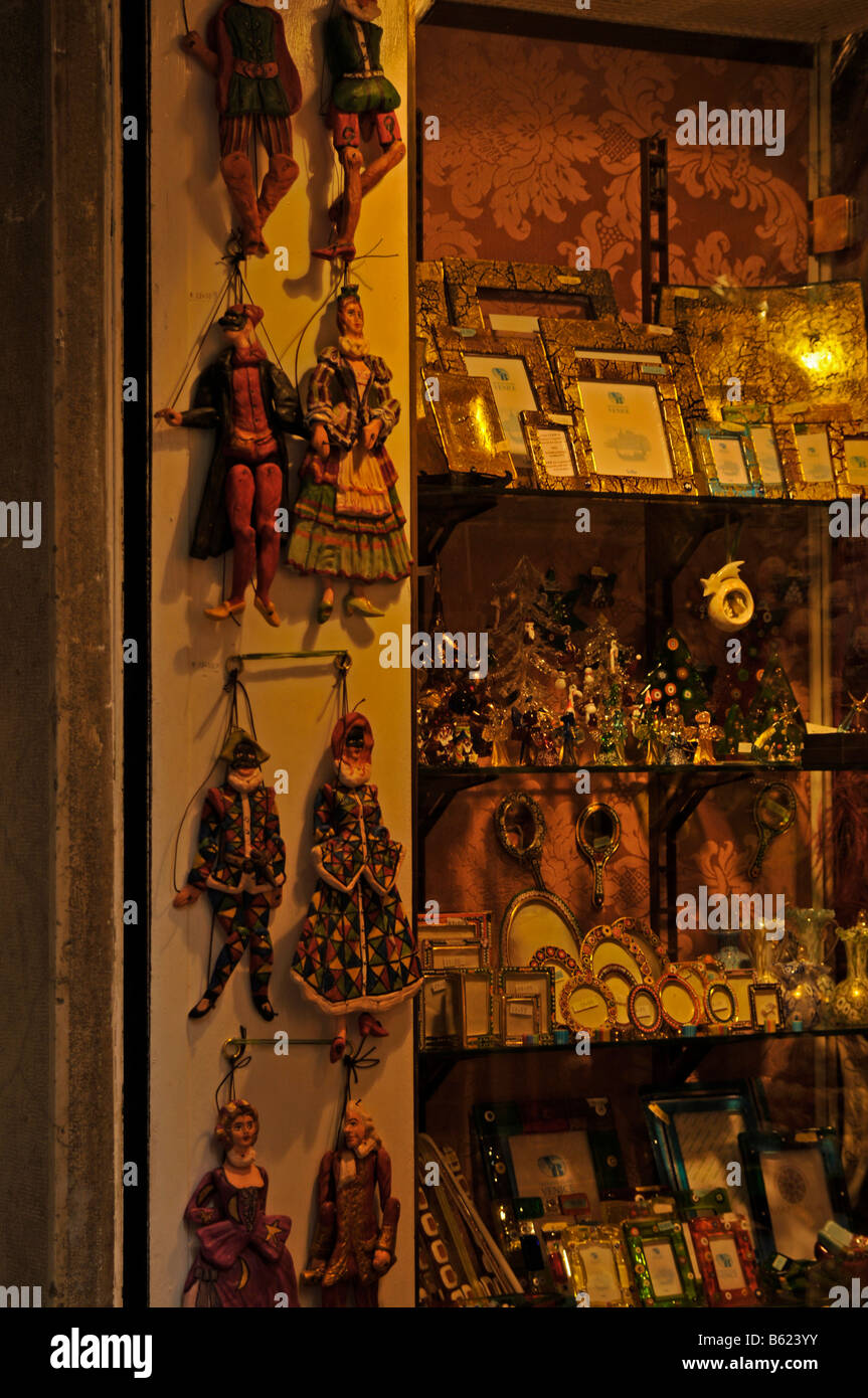Display window, Venice, Italy, Europe Stock Photo Alamy
