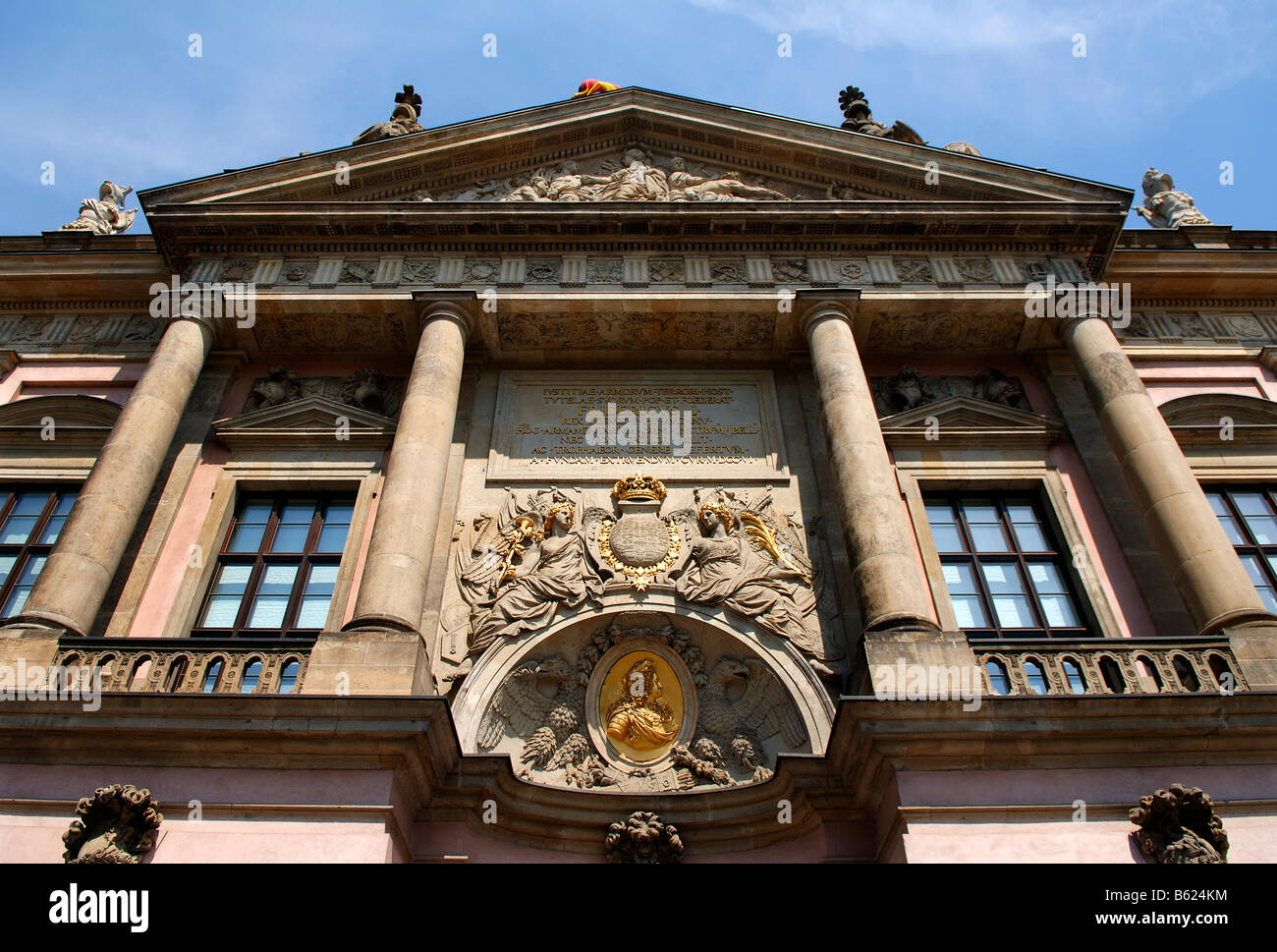 Front view of the German Historical Museum, Berlin, Germany, Europe Stock Photo