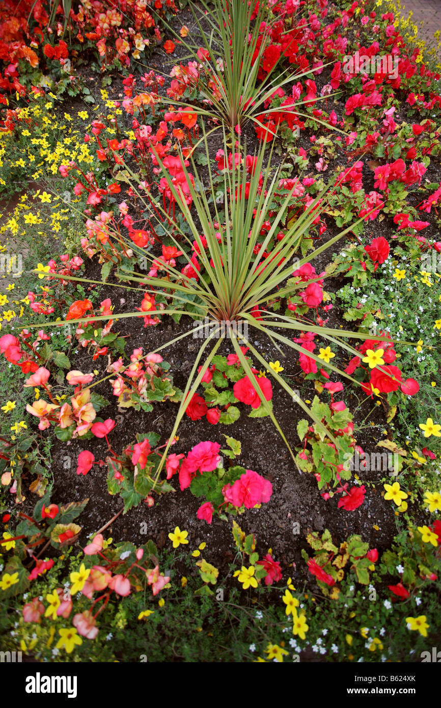 Floral arrangement at Prince Rupert British Columbia Stock Photo