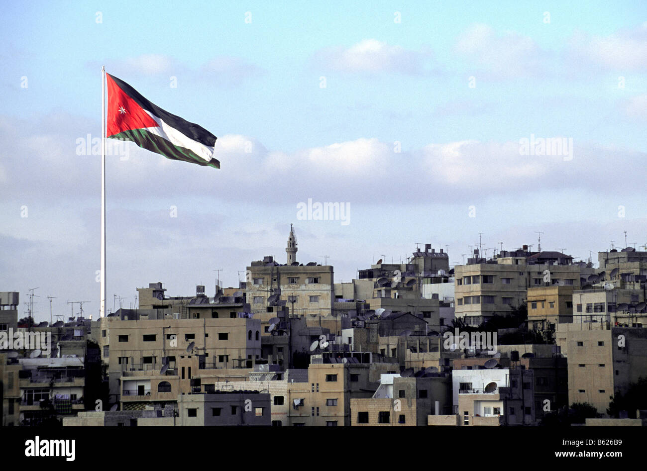 Amman city and flag of jordan hires stock photography and images Alamy
