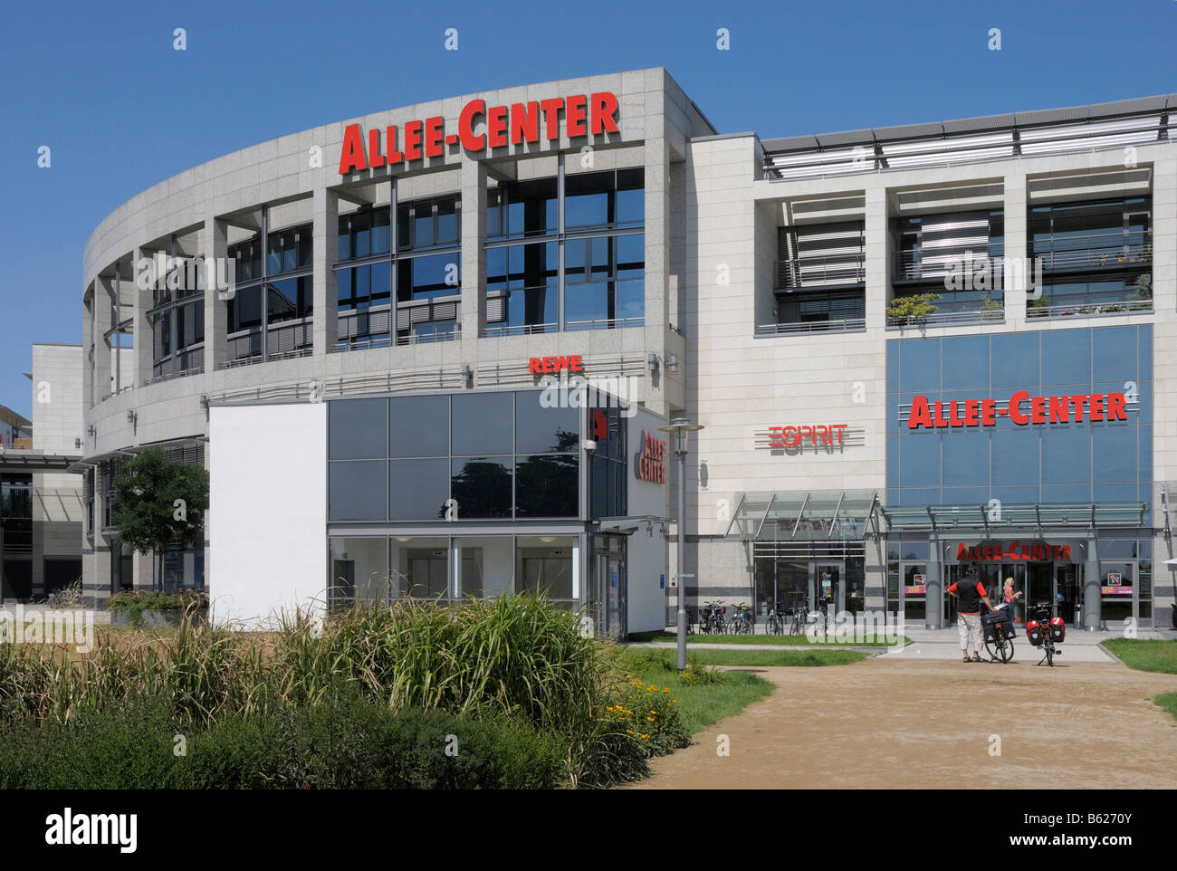 Allee-Center shopping centre, Magdeburg, Saxony-Anhalt, Germany, Europe Stock Photo