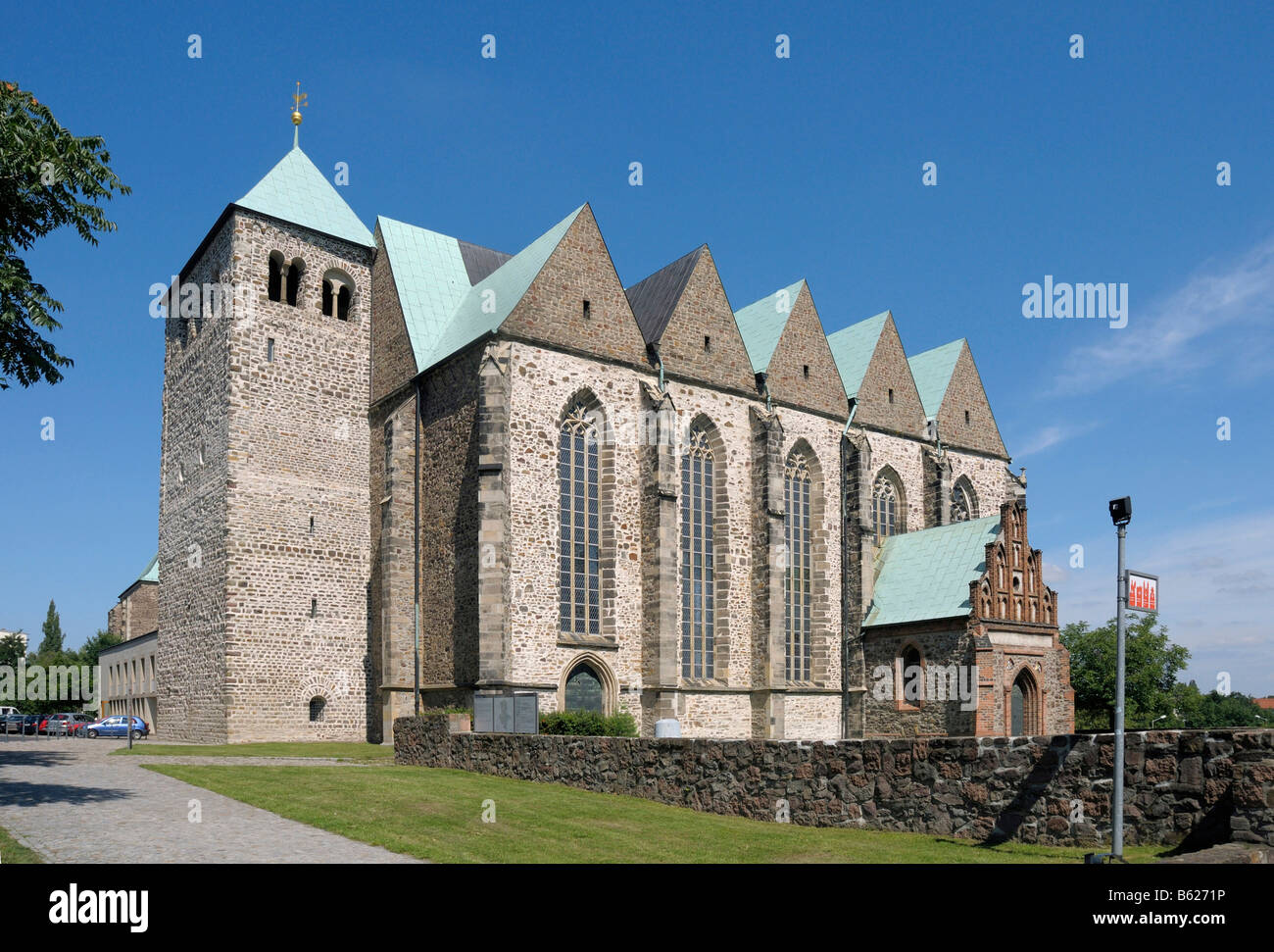 Parish church of St Petri, Magdeburg, Saxony-Anhalt, Germany, Europe Stock Photo