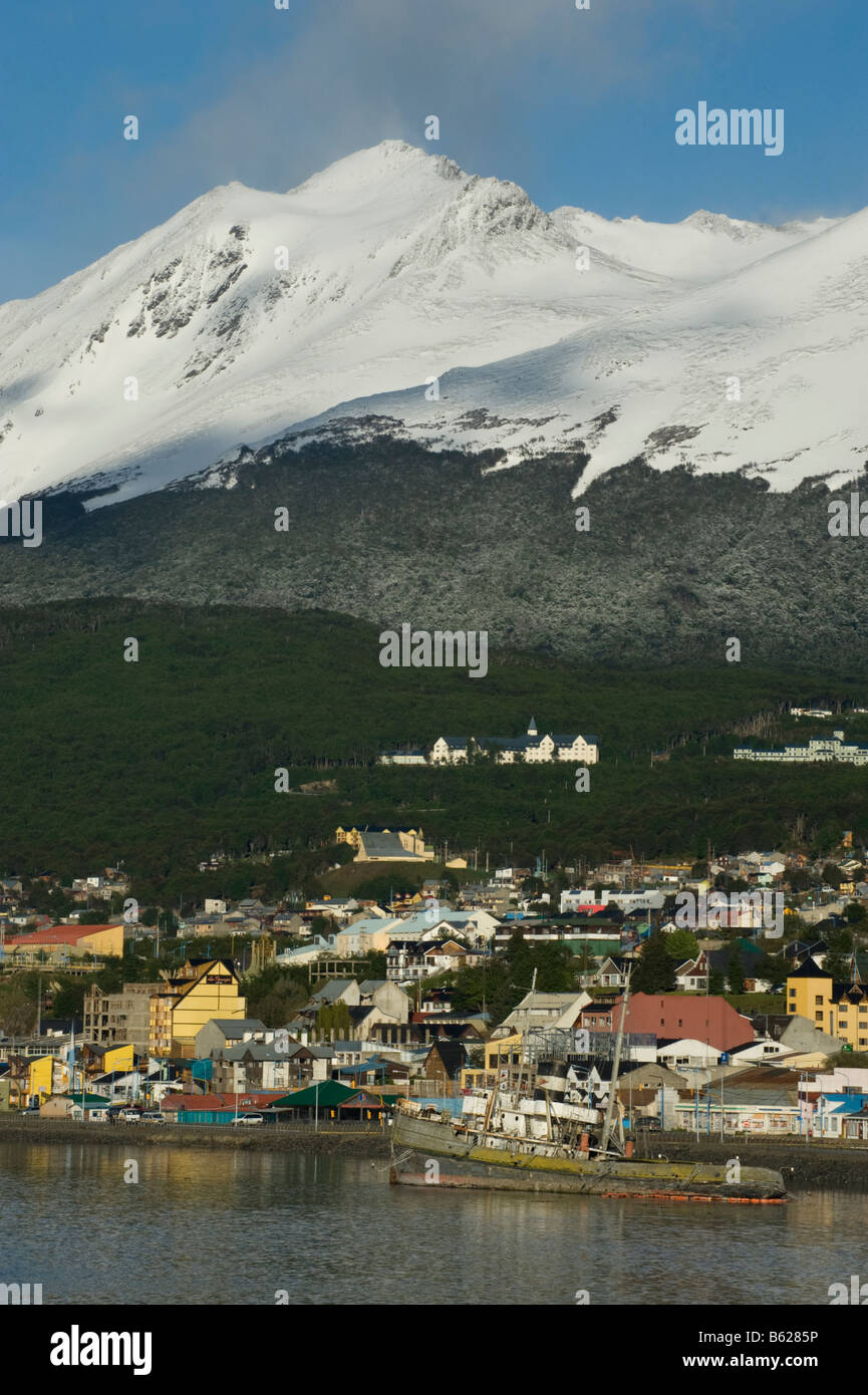 Ushuaia, City, Tierra del Fuego, Argentina NOVEMBER Stock Photo