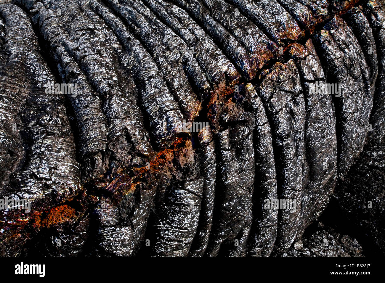 Lava flow from Kilauea Volcano, Hawaii Stock Photo - Alamy