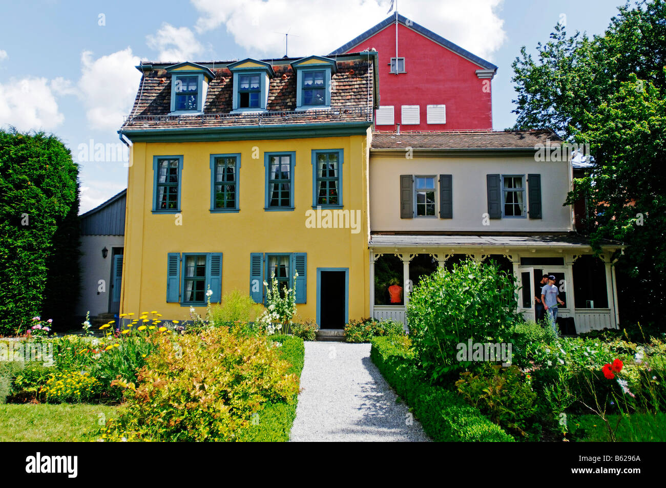 Friedrich Schiller's summer residence, Jena, Thuringia, Germany, Europe Stock Photo