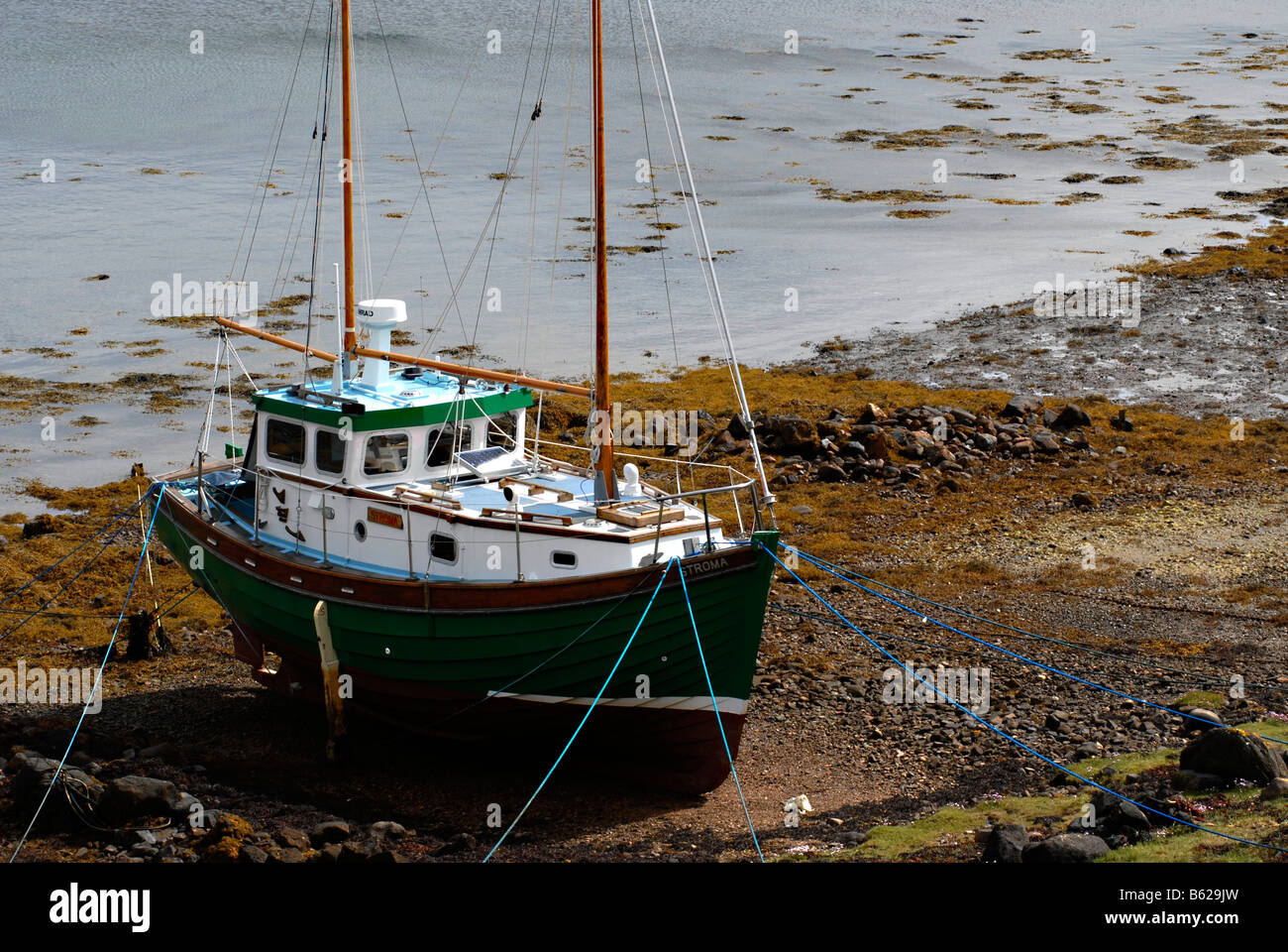 Fishingboat, Scotland, United Kingdom, Europe Stock Photo
