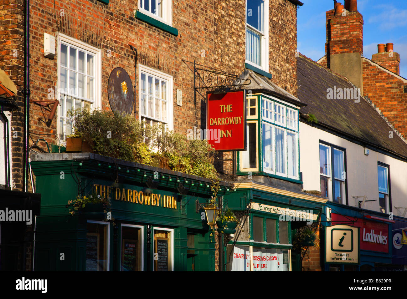 Pub and Tourist Information Centre Thirsk North Yorkshire England Stock Photo