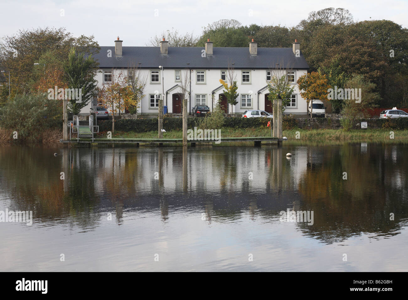 Riverside. Ballina. Co. Mayo. Ireland Stock Photo Alamy
