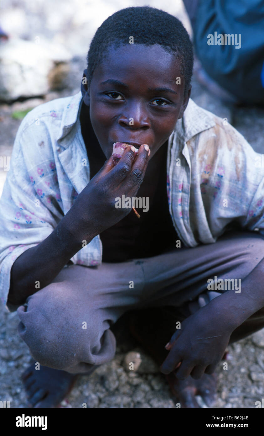 Haitian boy hi-res stock photography and images - Alamy