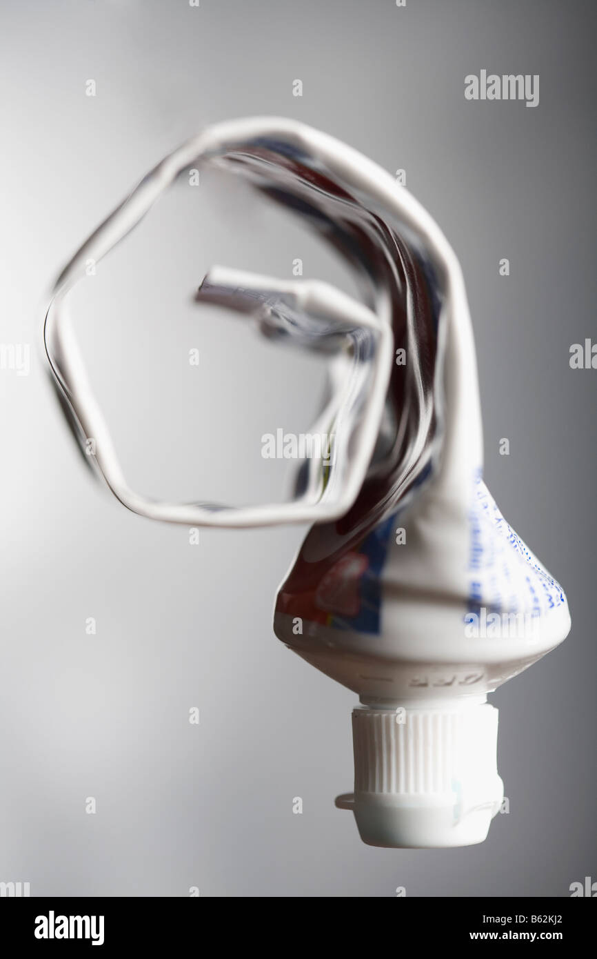 Closeup of a toothpaste tube Stock Photo Alamy