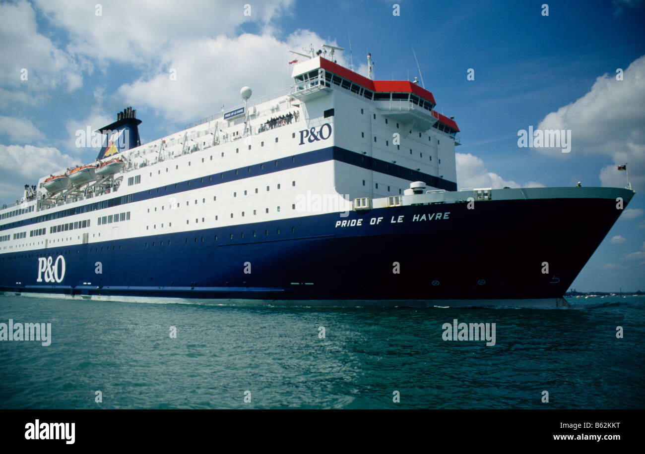 Portsmouth To Le Havre >> P O Ferry Pride Of Le Havre Entering Portsmouth Harbour Portsmouth To Le Havre >> P O Ferry Pride Of Le Havre Entering Portsmouth Harbour