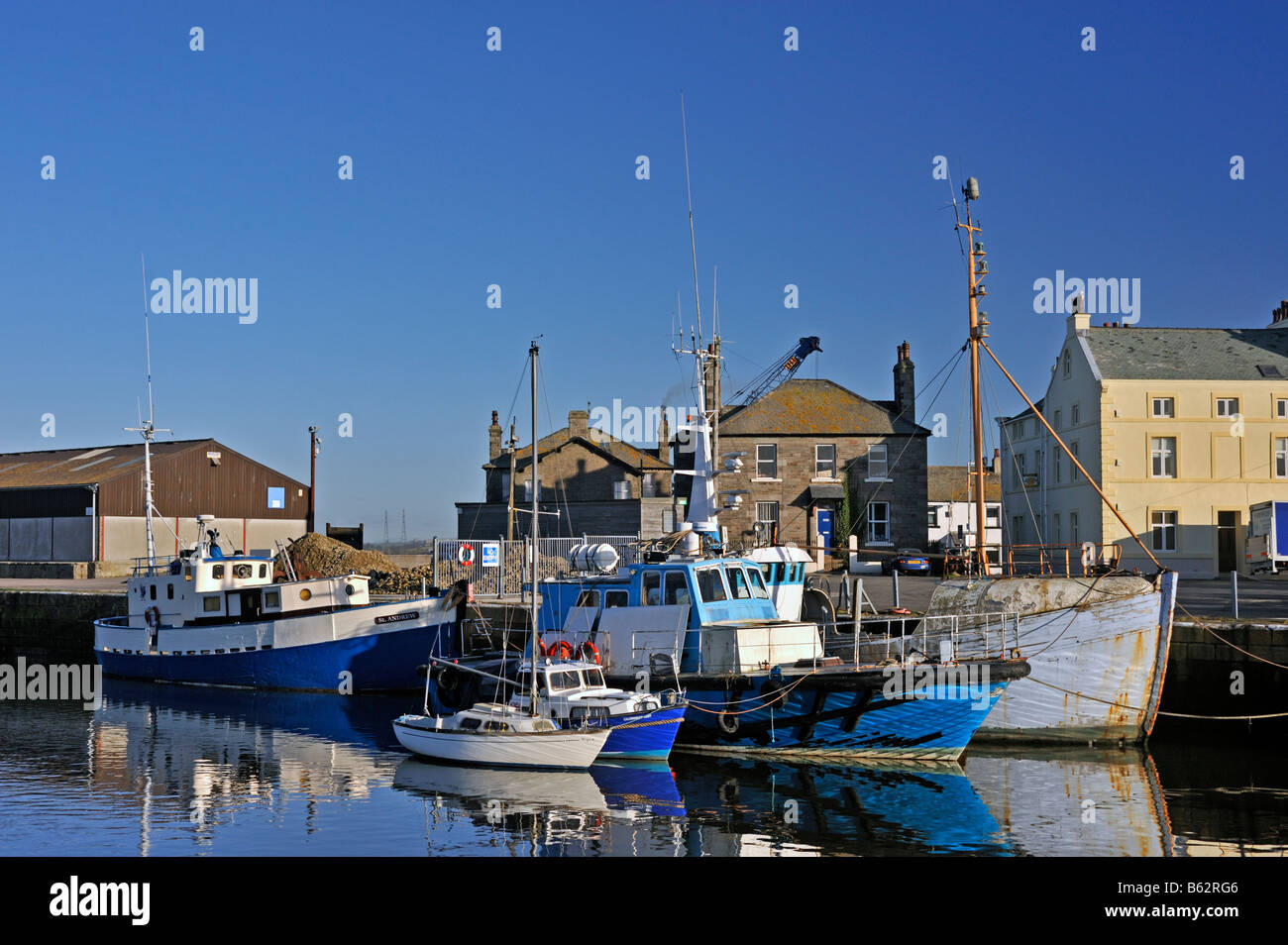 Glasson Dock, Lancashire, England, United Kingdom, Europe Stock Photo