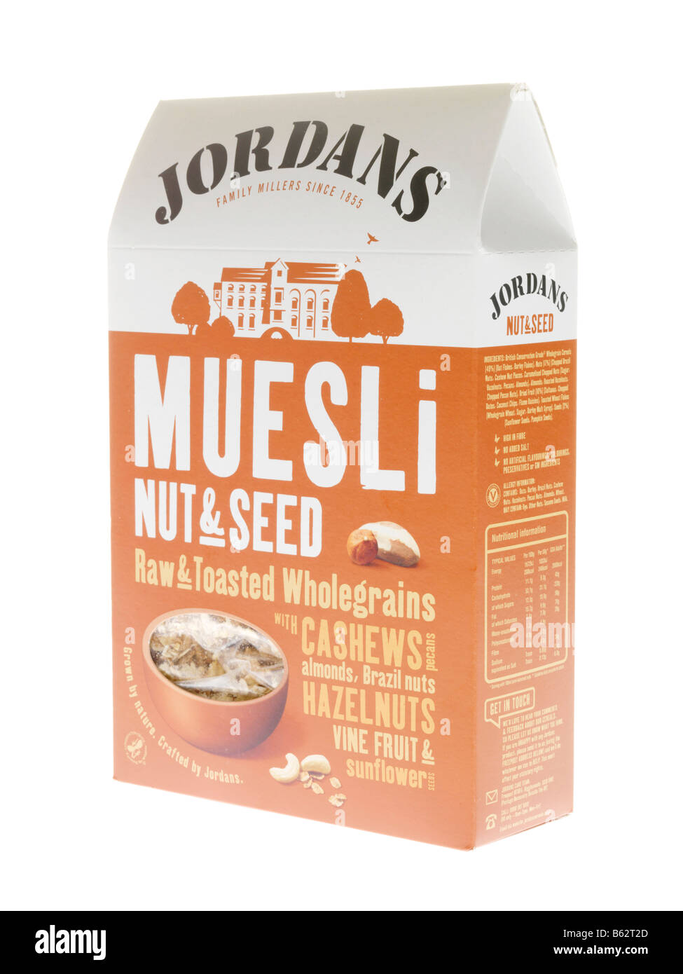Muesli with Nuts and Seeds Stock Photo Alamy