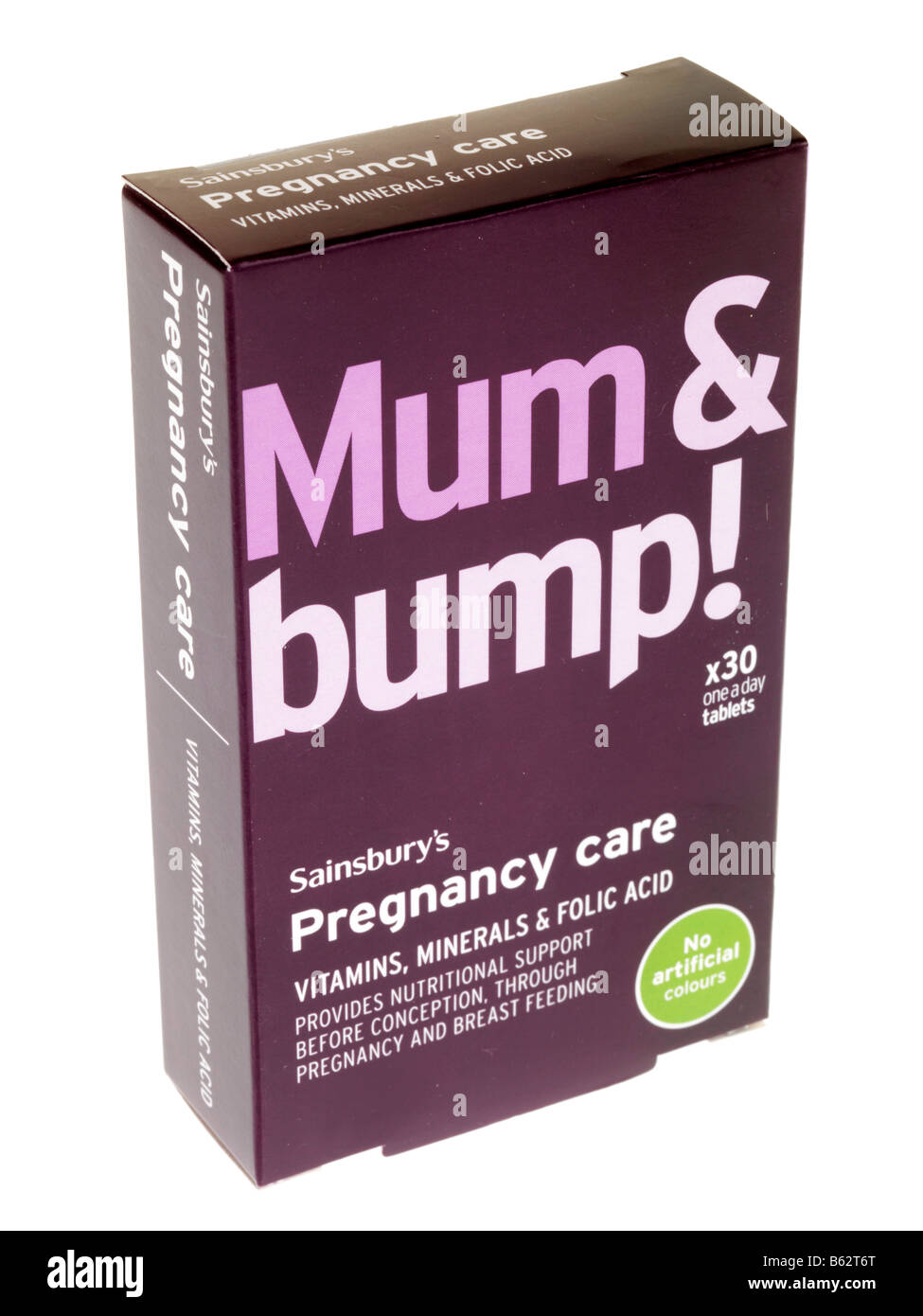 Pregnancy Vitamin Supplements Stock Photo Alamy