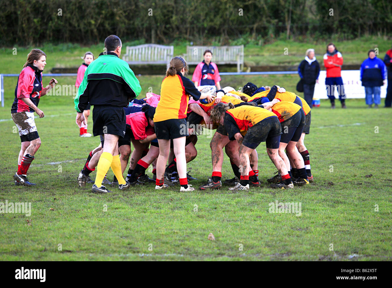 Girls Rugby Team Stock Photos & Girls Rugby Team Stock Images - Alamy