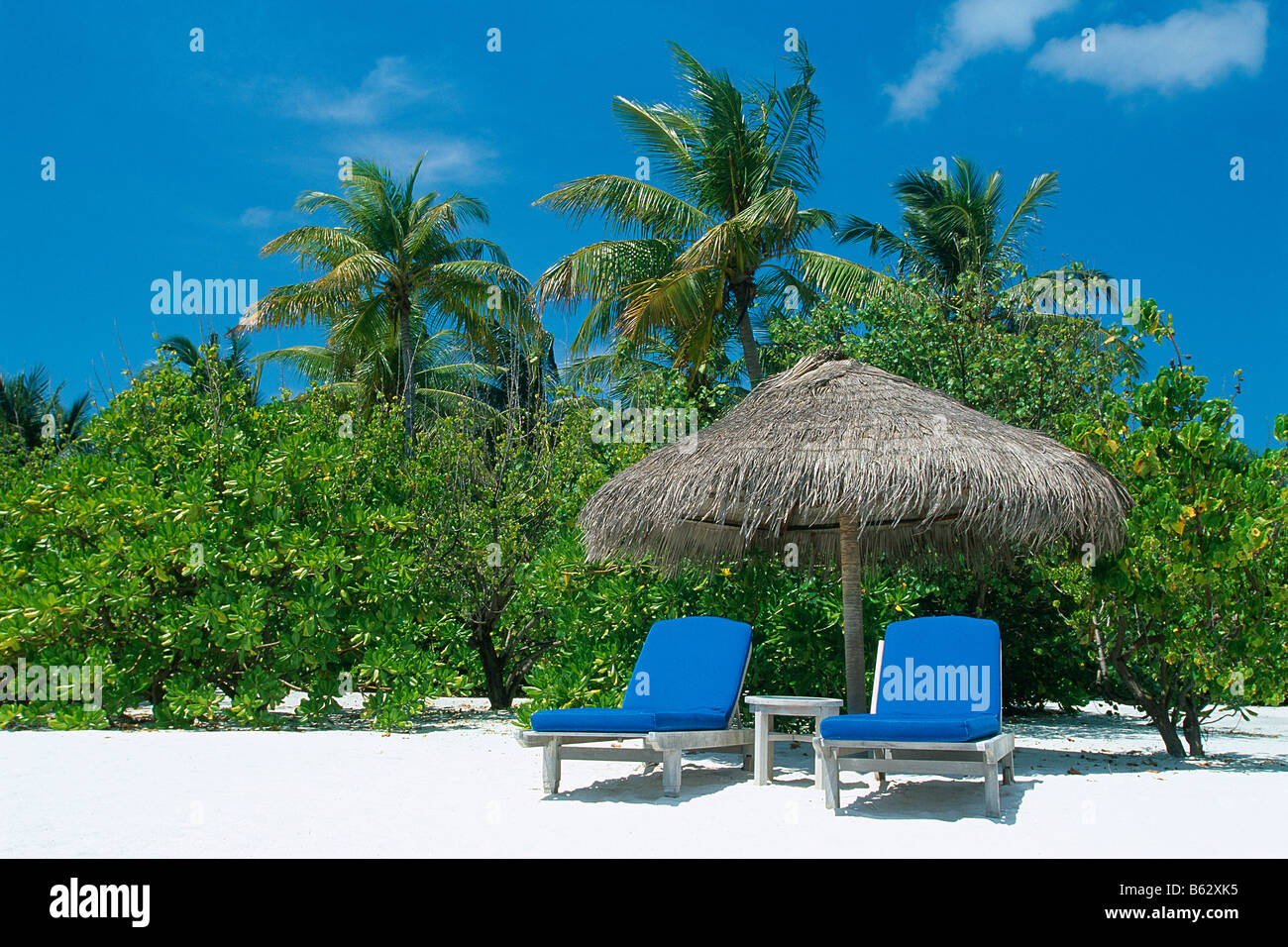 Maldives - Four Seasons Resort - Kuda Huraa Island Stock Photo