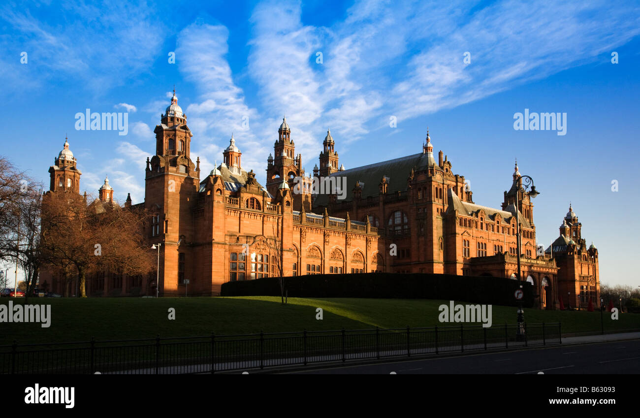 Kelvingrove Art Gallery and Museum, Glasgow, Scotland. Stock Photo