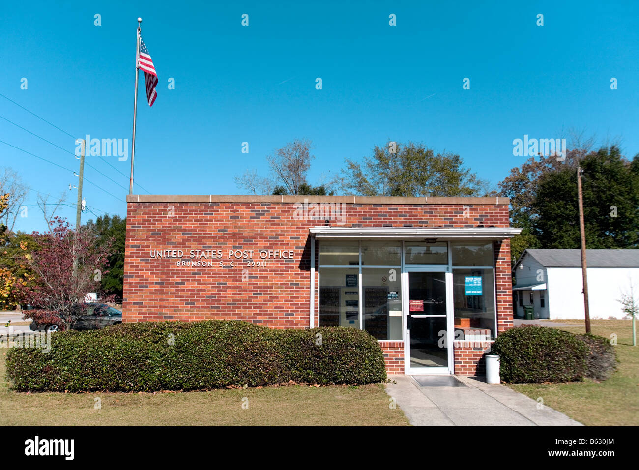 Post Office building in Brunson, South Carolina Stock Photo Alamy