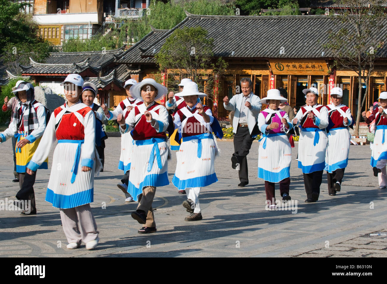 China Yunnan province Lijiang town Unesco World Heritage Site Stock Photo
