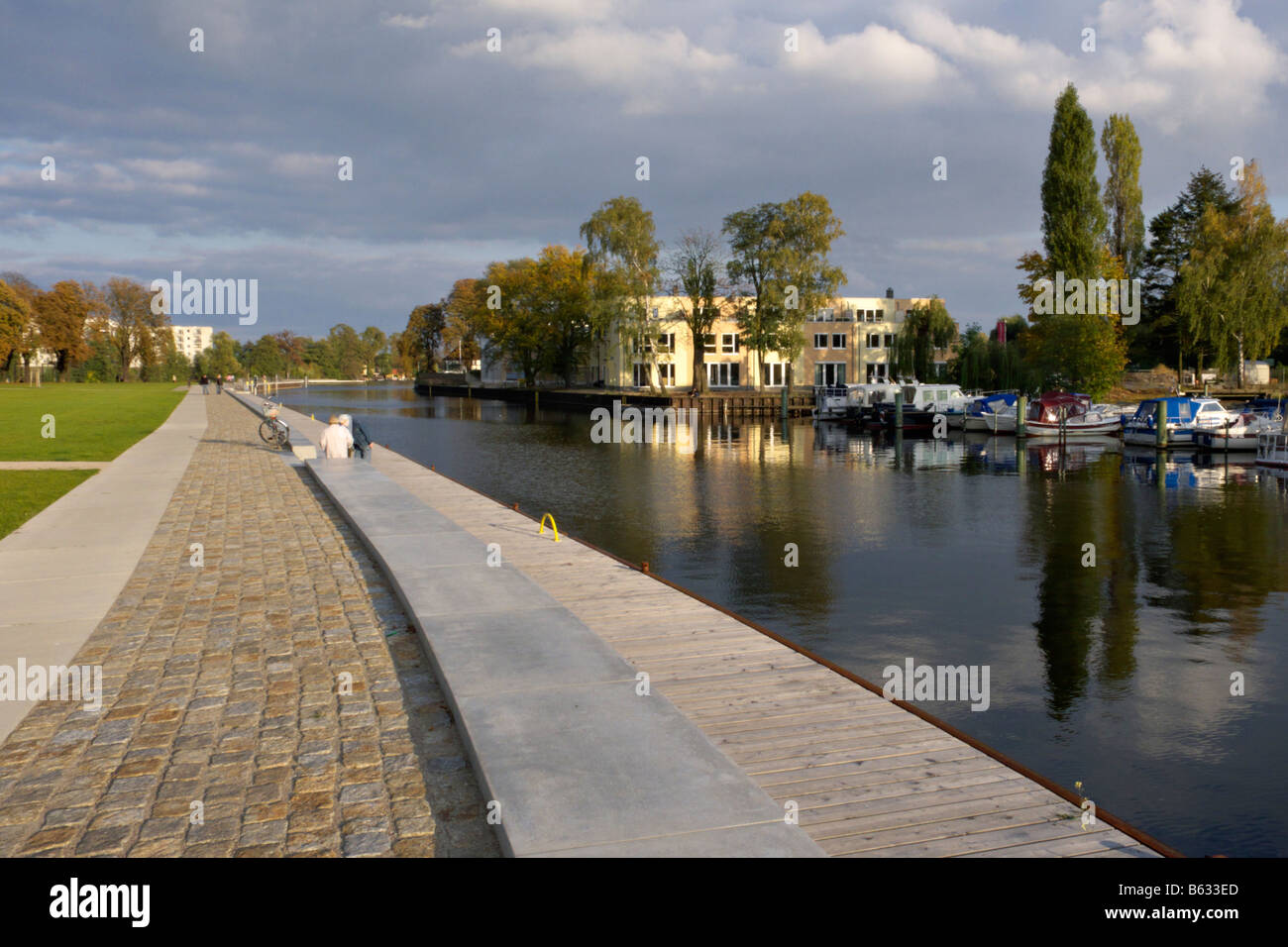 Maselake Park, Berlin, Germany Stock Photo