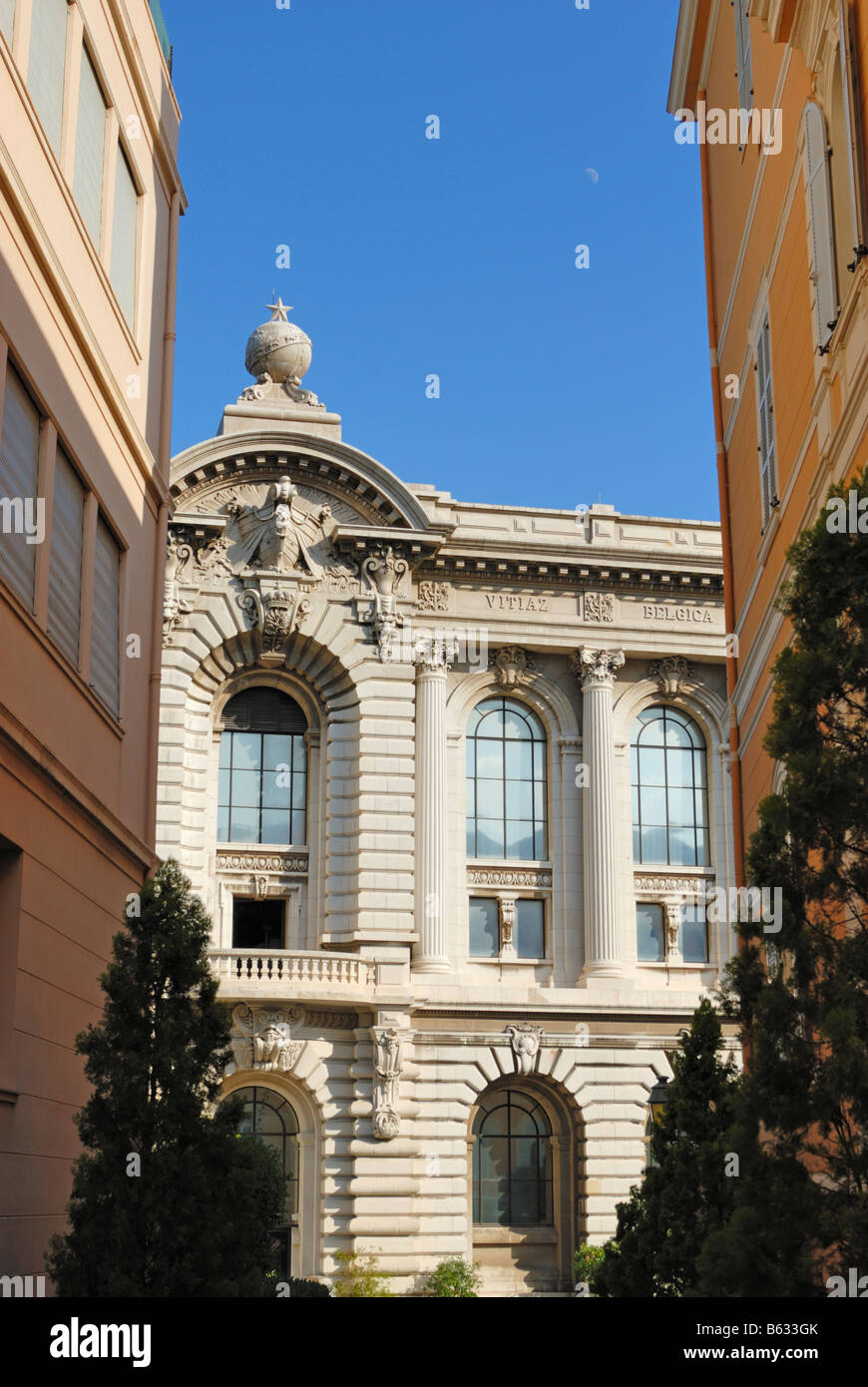 Oceanography Museum In Monaco Stock Photo - Alamy