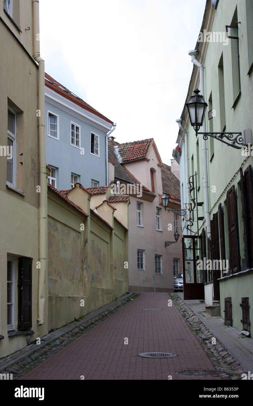 Old town, Vilnius, Lithuania Stock Photo