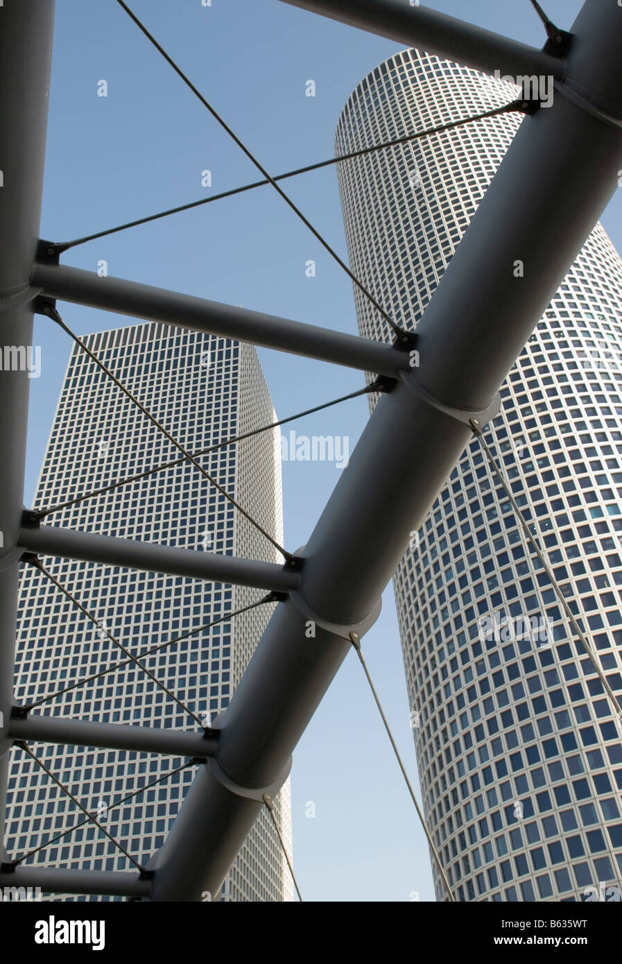 Israel Tel Aviv Azrieli Towers in the business centre Stock Photo - Alamy