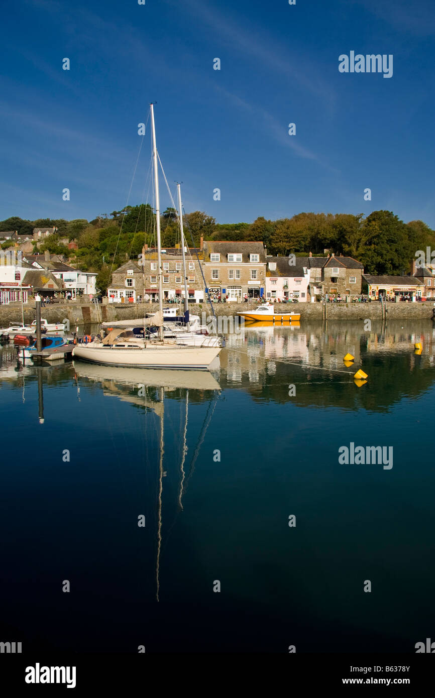 Boats in Padstow Harbour Stock Photo Alamy