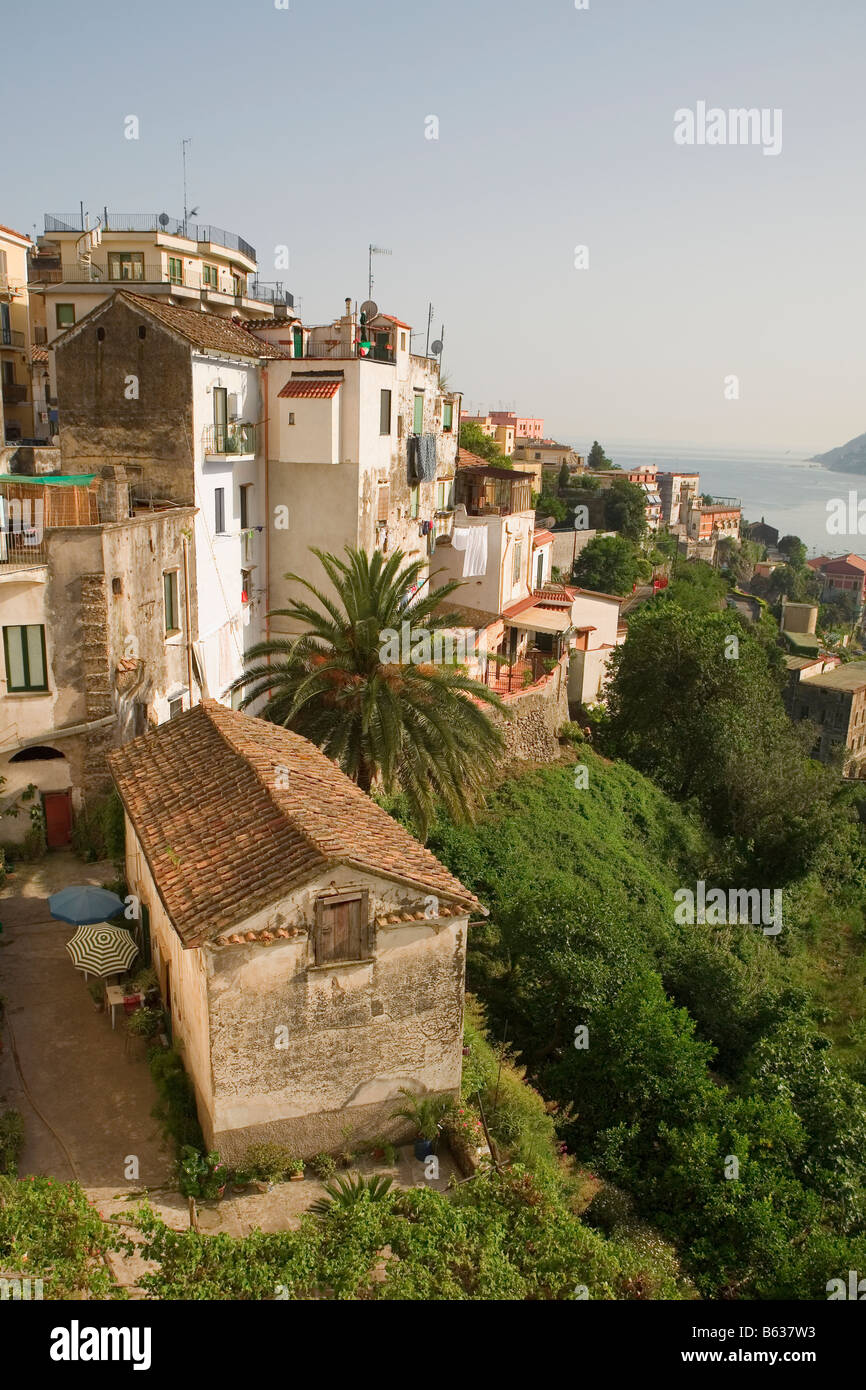 Houses in a town, Vietri sul Mare, Costiera Amalfitana, Salerno