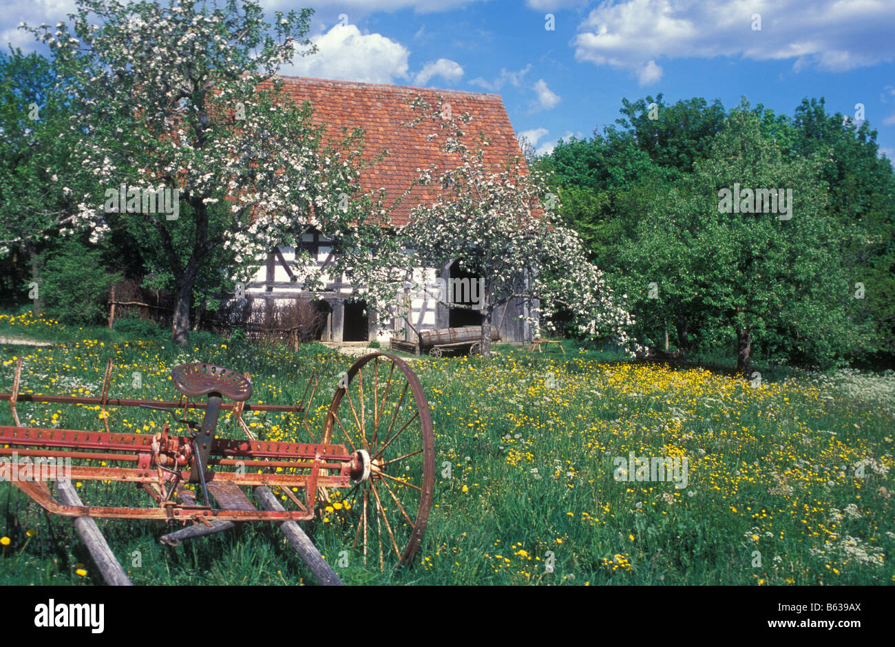 Open Air Museum, Neuhausen ob Eck, Swabian Alb, Baden Wurttemberg ...