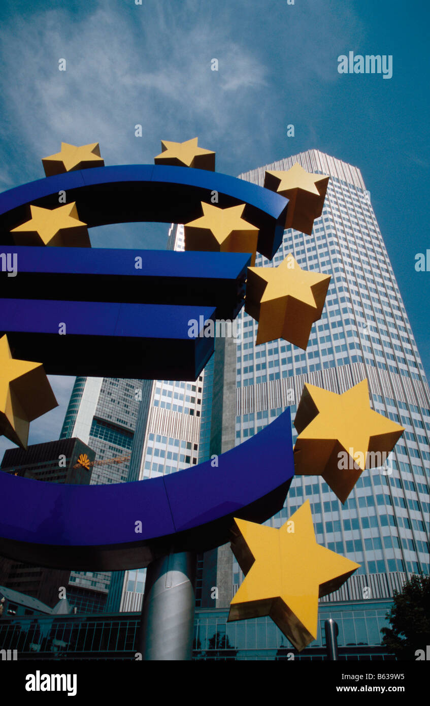 European central bank building hi-res stock photography and images - Alamy